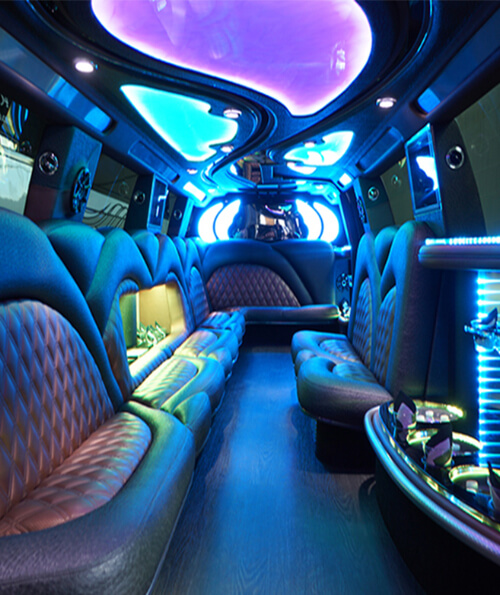 party bus interior