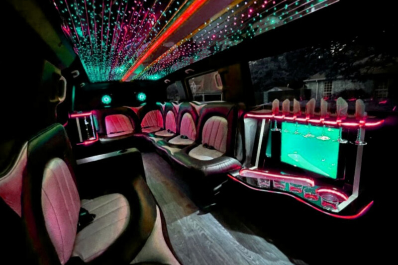 party bus interior