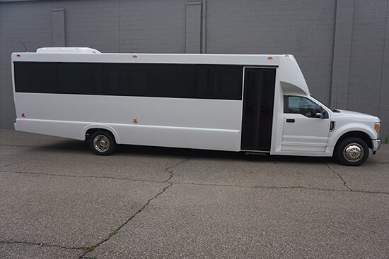 large limo bus